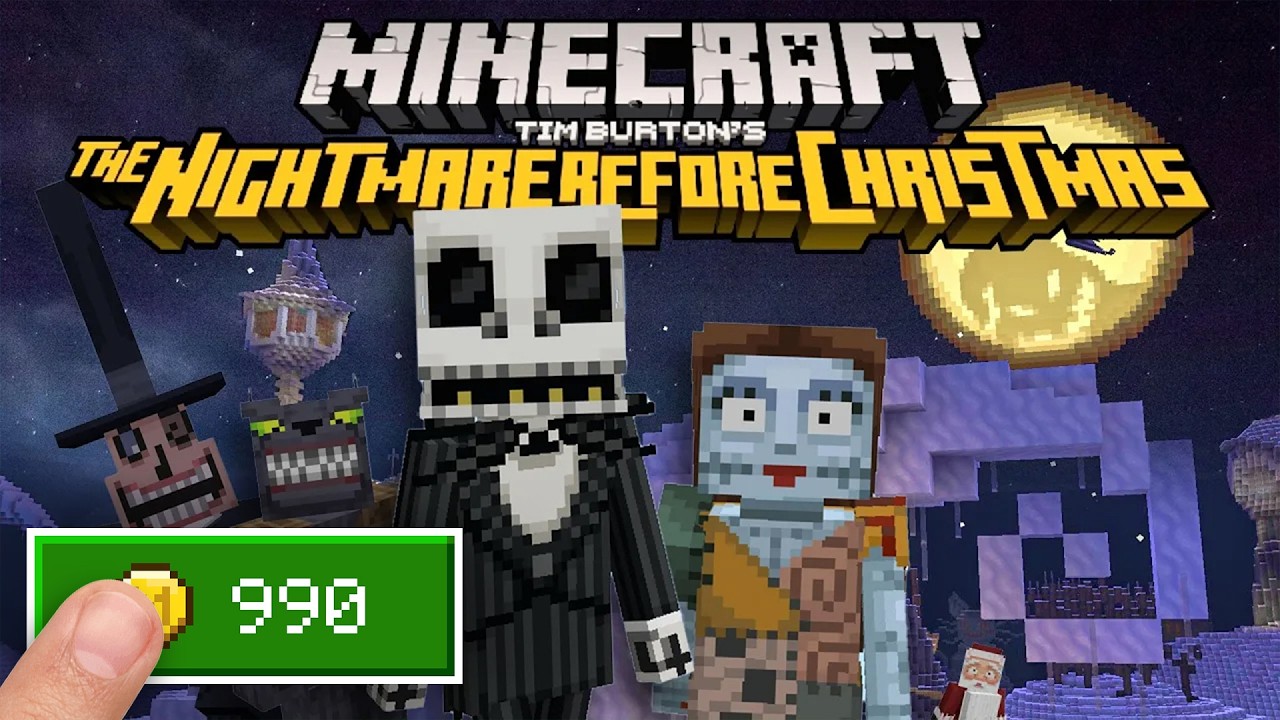 Minecraft: The Nightmare Before Chrismtas DLC!! (JACK SKELLINGTON!)