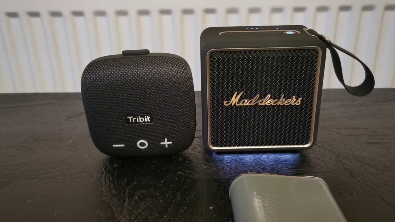 Maddeckers MG II speakers vs Tribit Stormbox Micro 2 sound test 1 