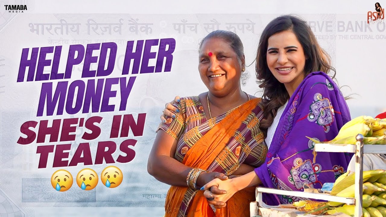 VIZAG MURIMIXER AUNTY - at BEACH ROAD ||  Ashu Reddy || Tamada Media