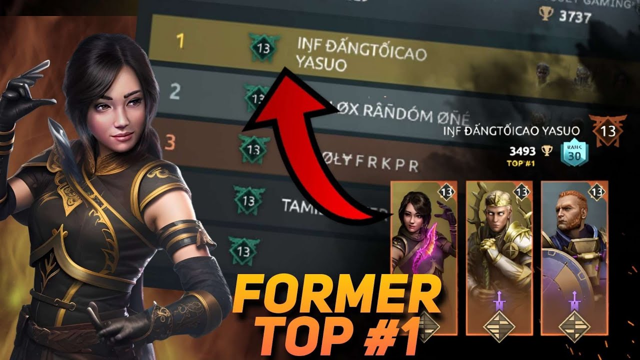 Former Top #1! How he plays? 🤔 shadow fight 4 arena