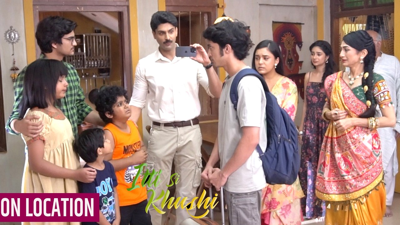Itti Si Khushi | Sanjay Ko Video Banate Dekh Anvita Ka Phuta Gussa, Gharwale Hue Shock | On Location