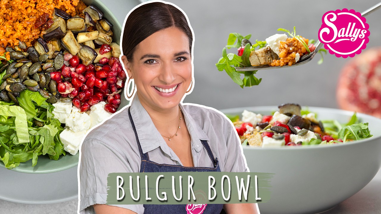 Bulgur Salat aber als Bowl: Schnell, gesund & lecker!