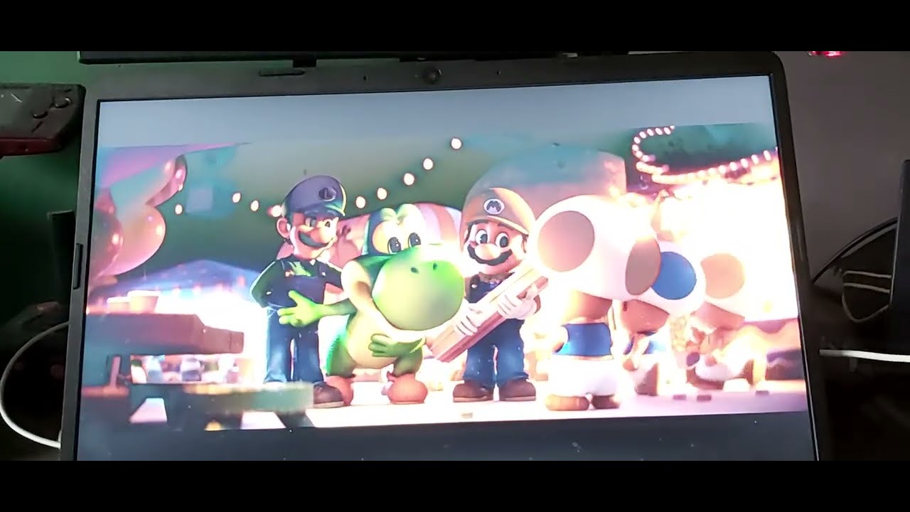 Is here!? The super mario galaxy movie yoshi first look reaction