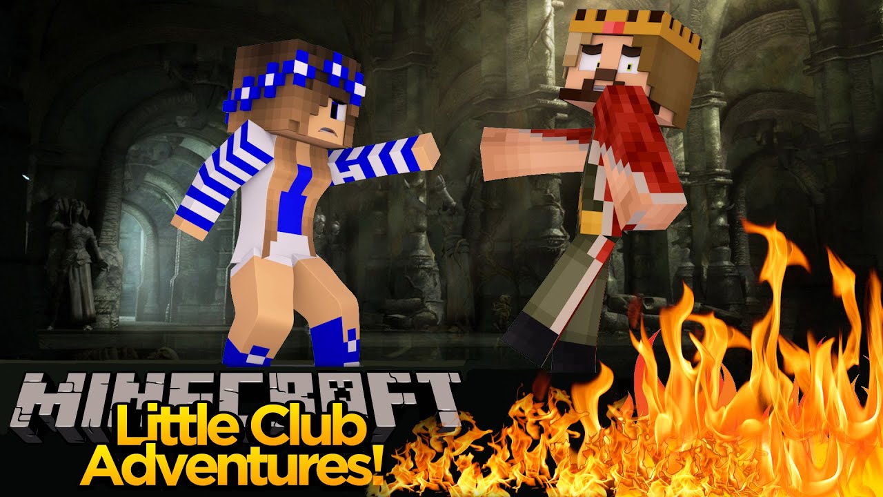 Minecraft Little club Adventures - Can Little Carly SAVE THE KING?