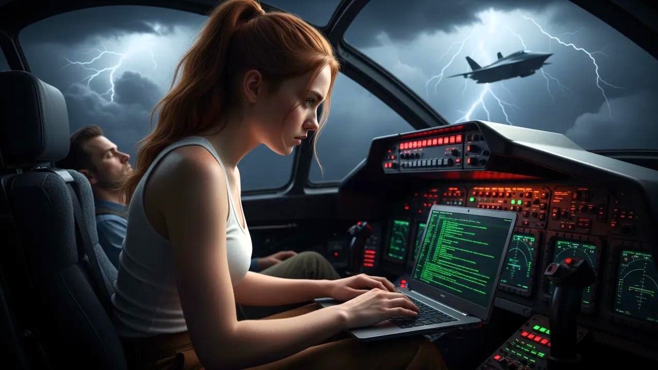 Na 35000 stóp samolot stracił kontrolę. Elena, 17-latka, przywróciła nadzieję kodem Falcon 6.