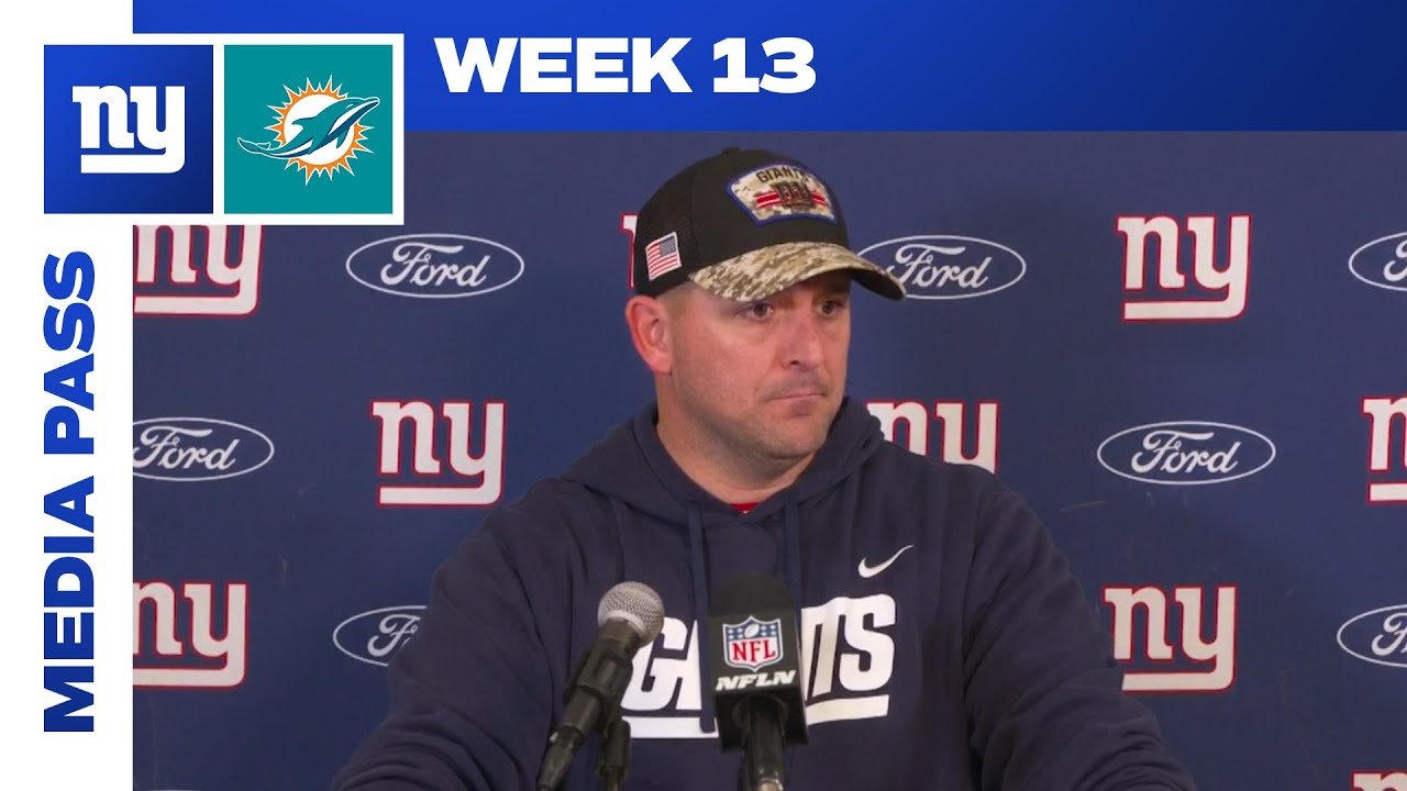 Postgame Interviews: Giants vs. Dolphins | Joe Judge, Saquon Barkley, Logan Ryan
