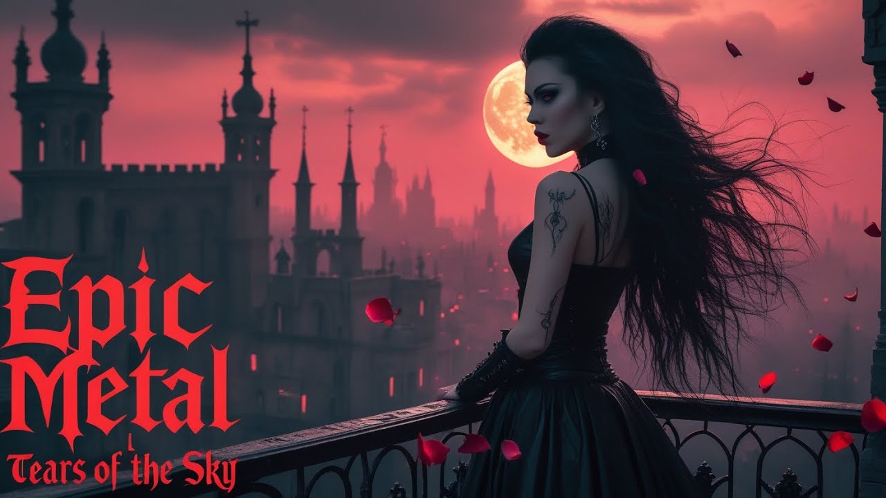 SagaratiS - EPIC GOTHIC METAL: "Tears Of The Sky" | Intense Dark Atmosphere |