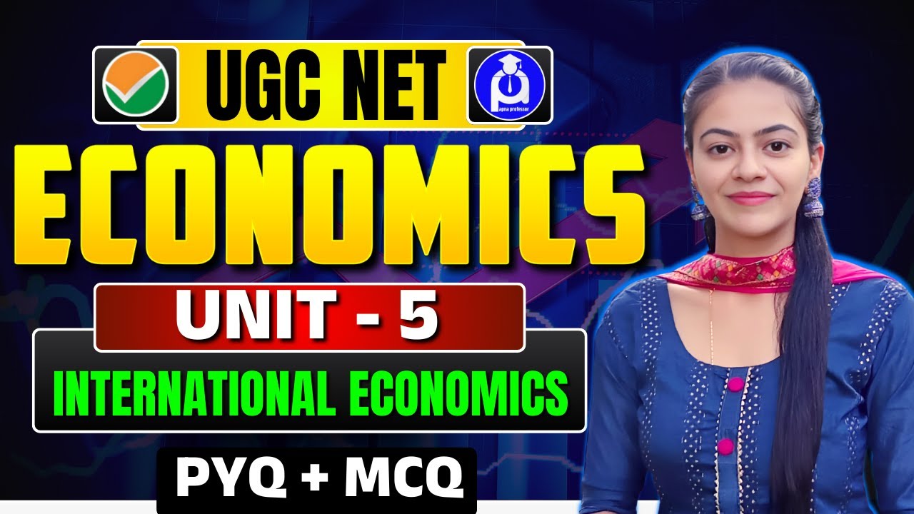 UGC NET Economics | INTERNATIONAL ECONOMICS PYQ + MCQ || @DrLokeshBali​