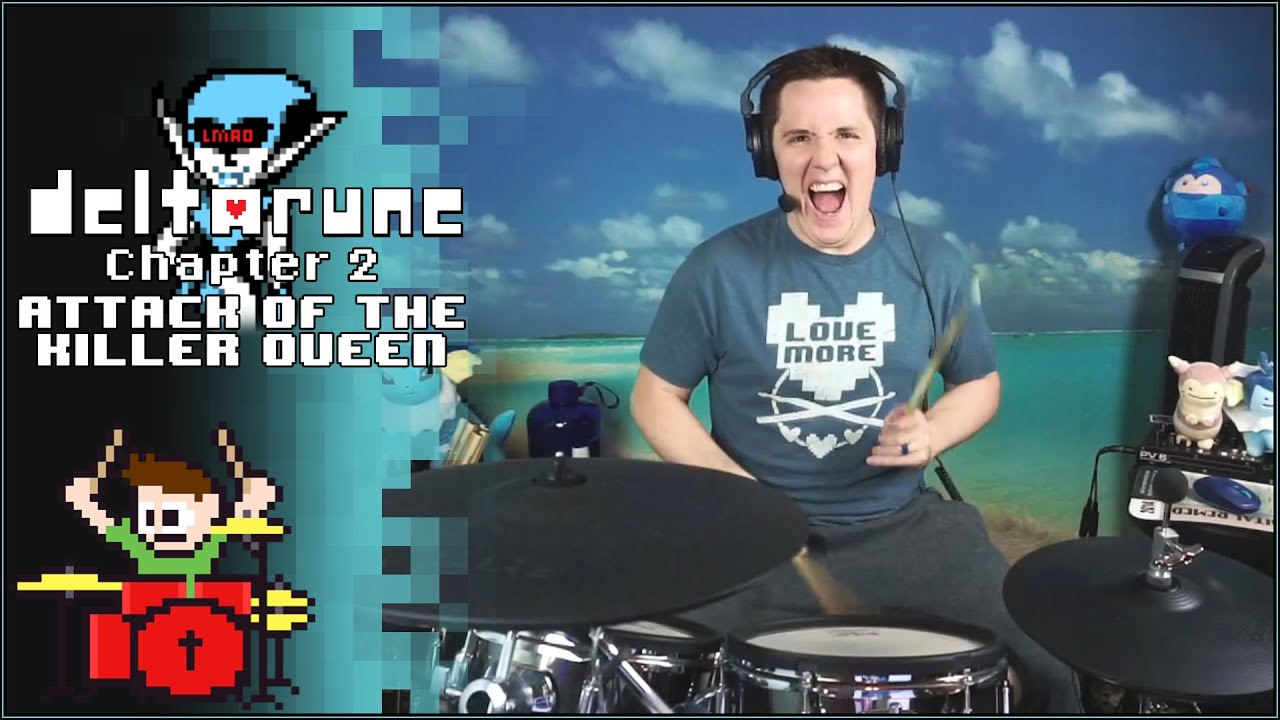Attack of the Killer Queen On Drums!