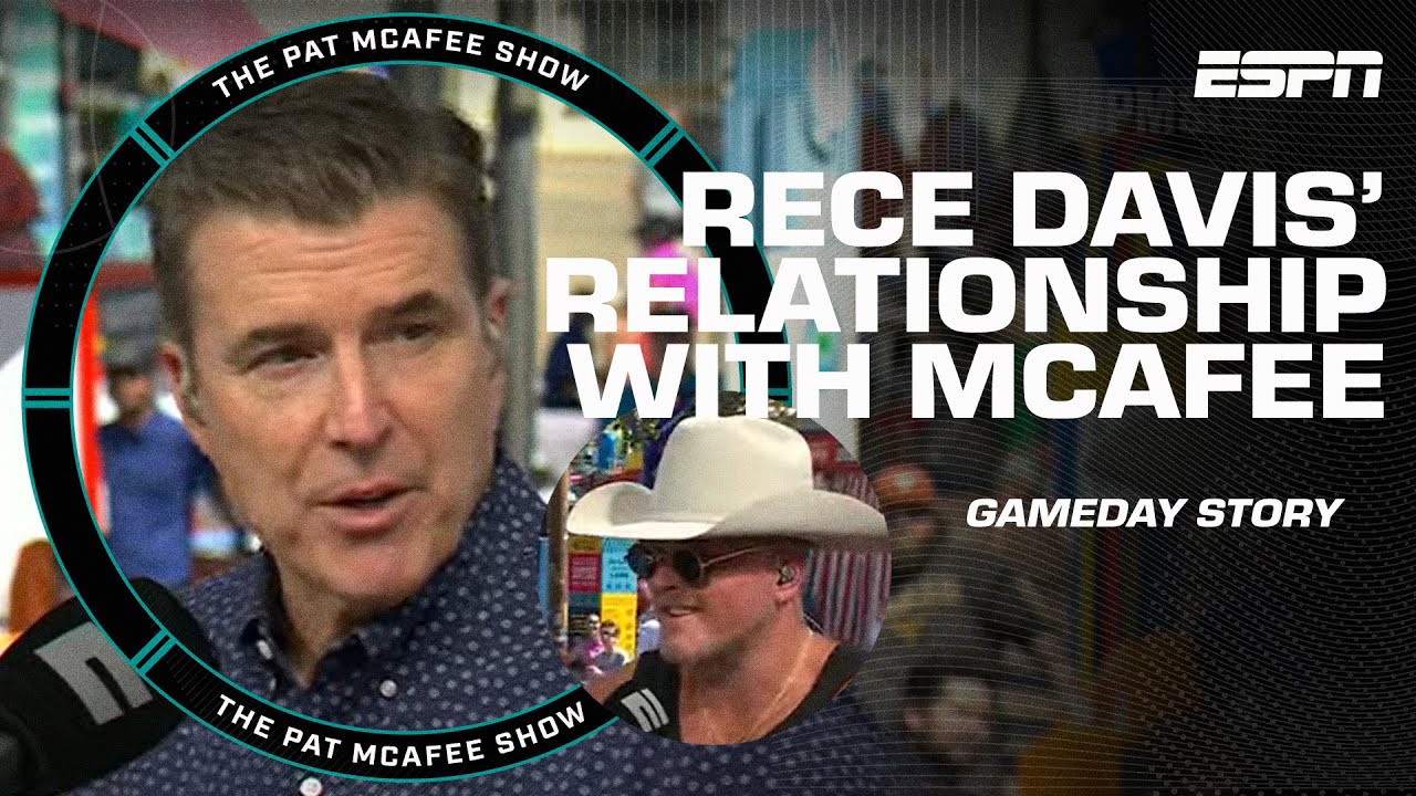 Rece Davis told Kirk Herbstreit he wanted McAfee on College Gameday at a urinal?! | Pat McAfee Show