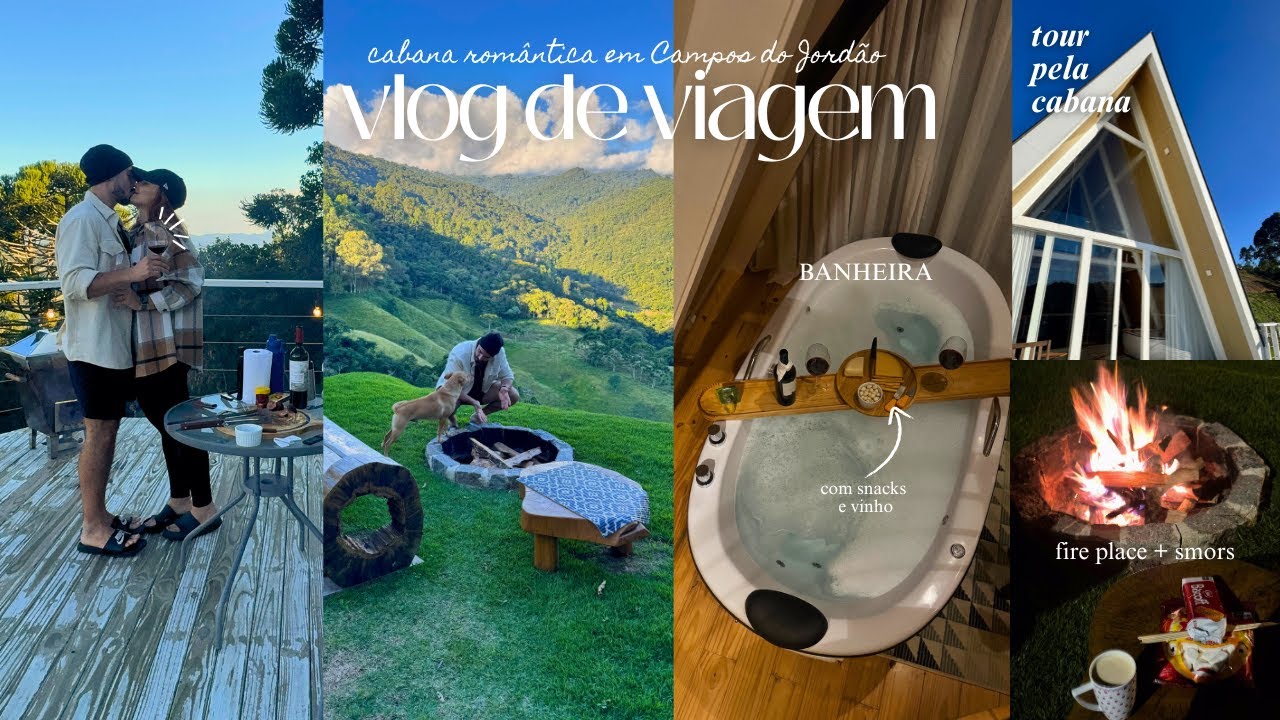 CABANA DE VIDRO, VIAGEM ROMÂNTICA PARA CAMPOS, , VLOG COM TOUR COMPLETO #vlog