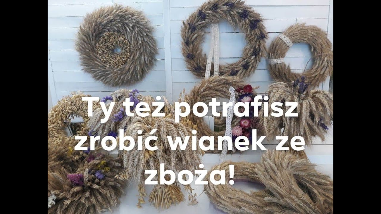 Wianek ze zboża
