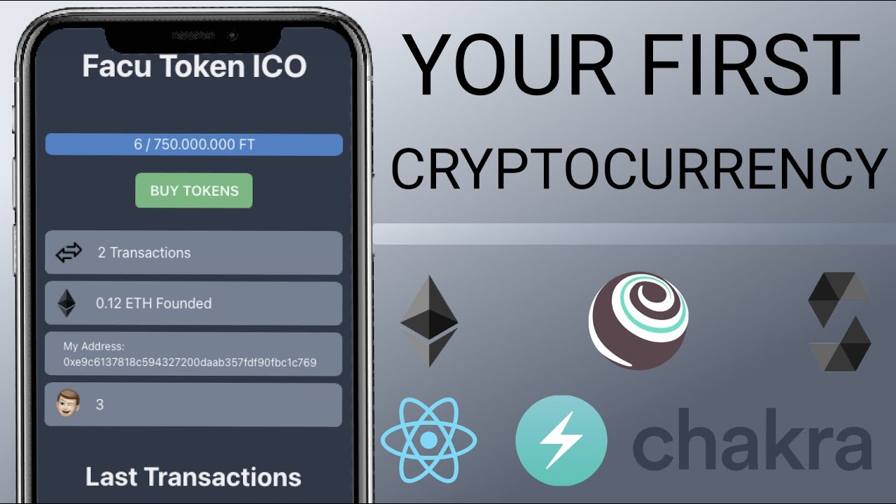 Create your First ERC20 TOKEN & SELL IT - React, Solidity & Truffle