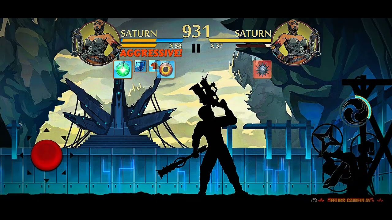 Shadow Fight 2 SATURN VS SATURN