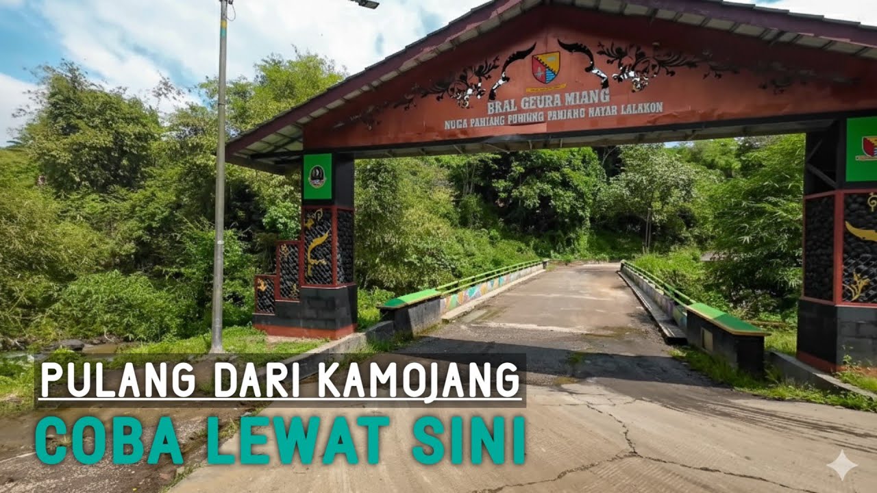 Jalan Alternatif Terdekat Kamojang Ke Banjaran Via Nagrak