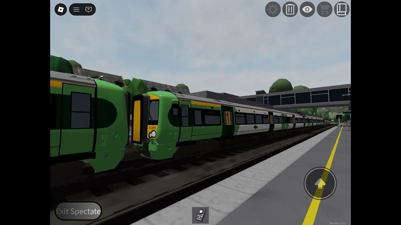 Class 377 12 car (ro-scale garden railway)