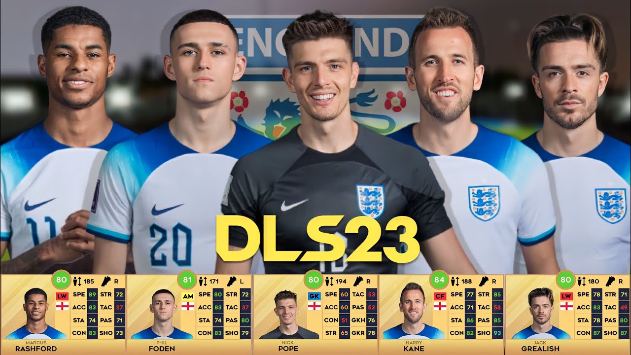 DLS 23 | Xây dựng đội tuyển Anh tham dự EURO 2024 đầy đủ nhất