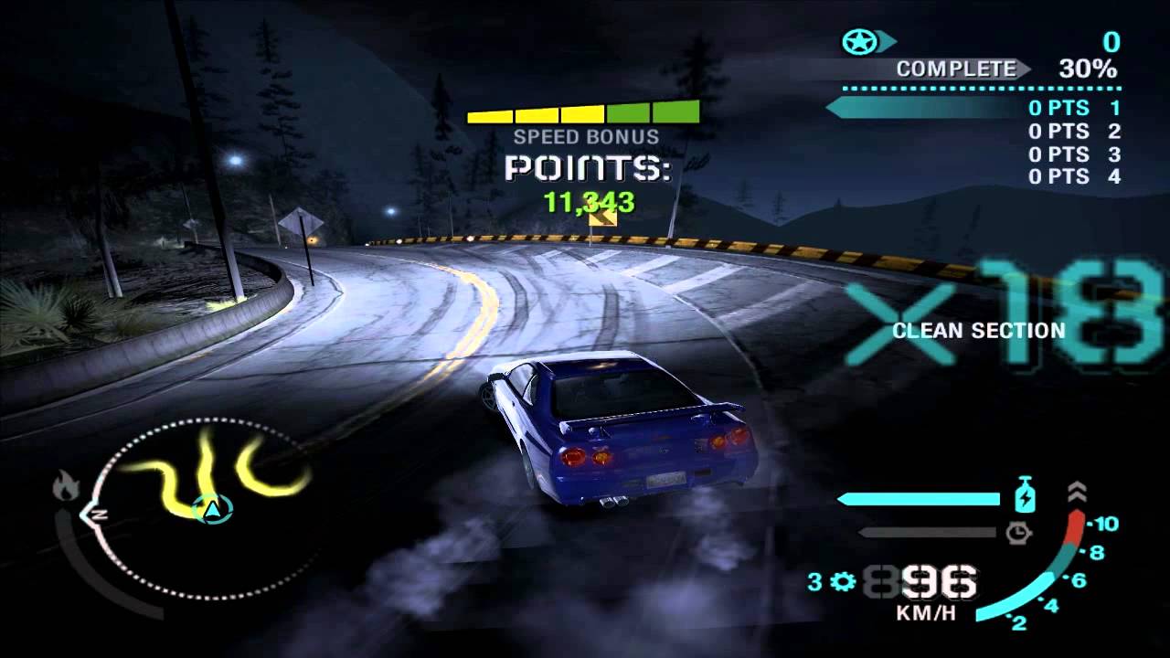 Need For Speed: Carbon - Race #58 - Journeyman's Bane (Canyon Drift)