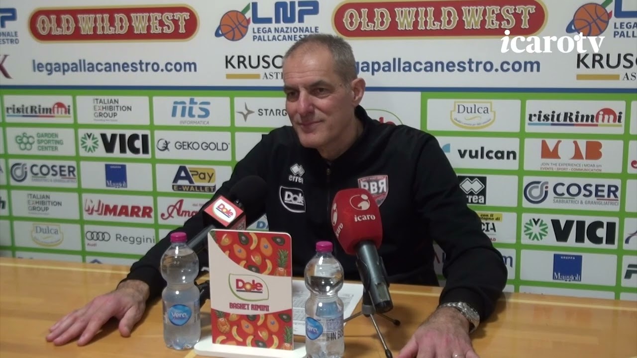 Dole Basket Rimini-Valtur Brindisi 84-70, il dopogara di Dell'Agnello