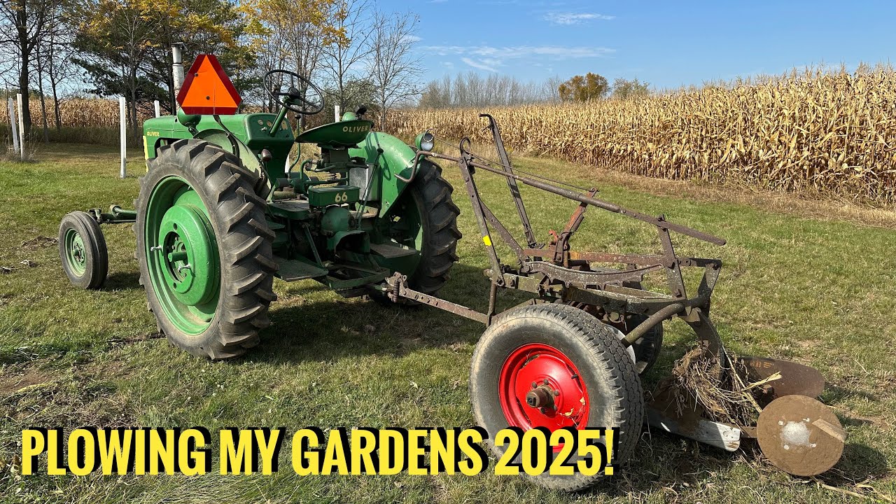 Plowing My Gardens 2025!