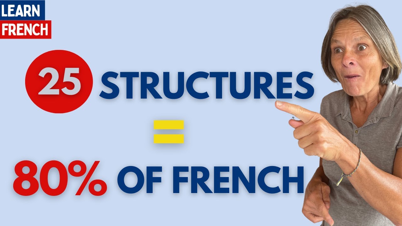 25 ESSENTIAL French Sentence Structures to Master 80% of Conversations