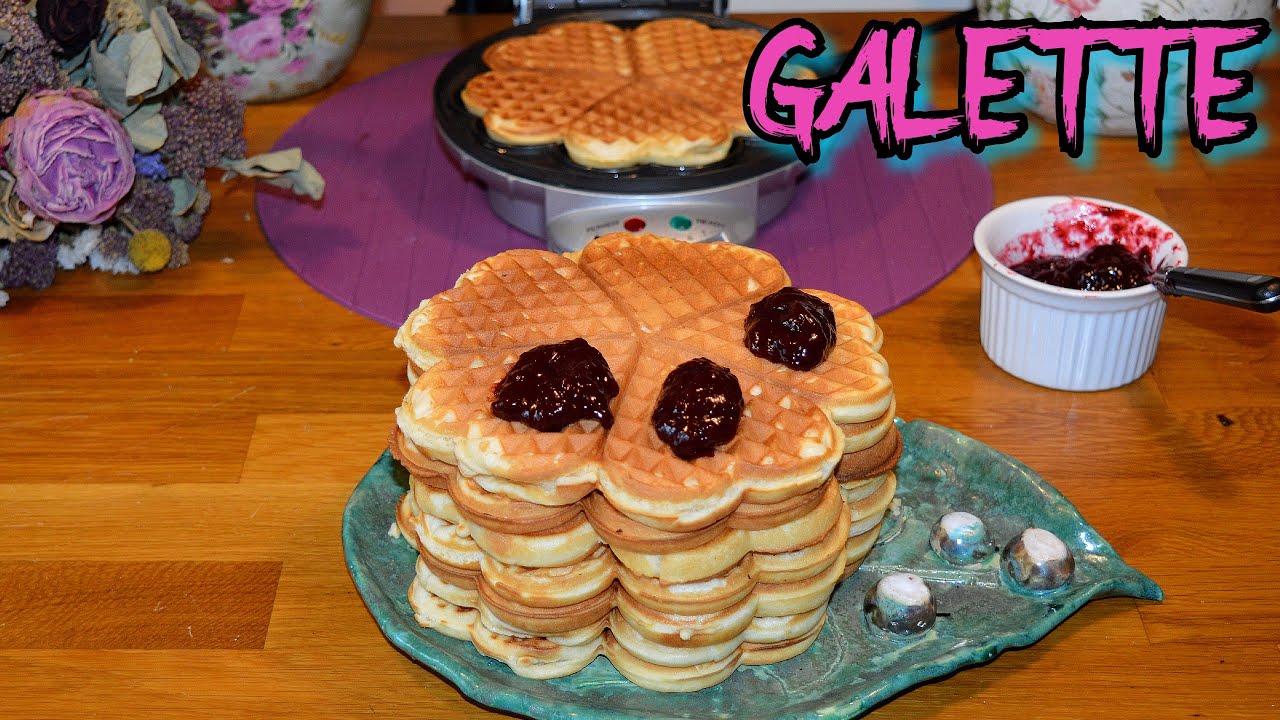 BAKIN KOLAC-brzo i lako -starinski recept(mere na solju)//GALETTE// WAFFLES//2020