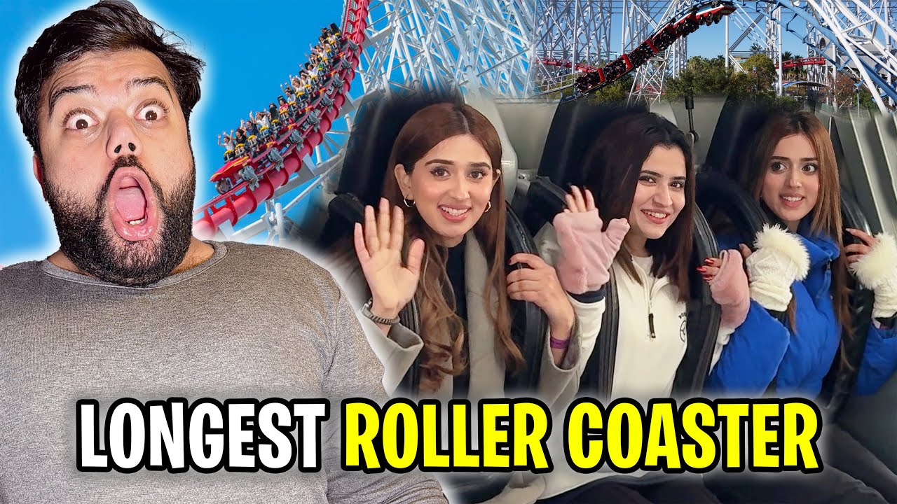 World's Longest Roller Coaster Ride 😱 | Jannat Aur Aroob Ke Japan Trip Plan Mein Ghus Gaya 😂