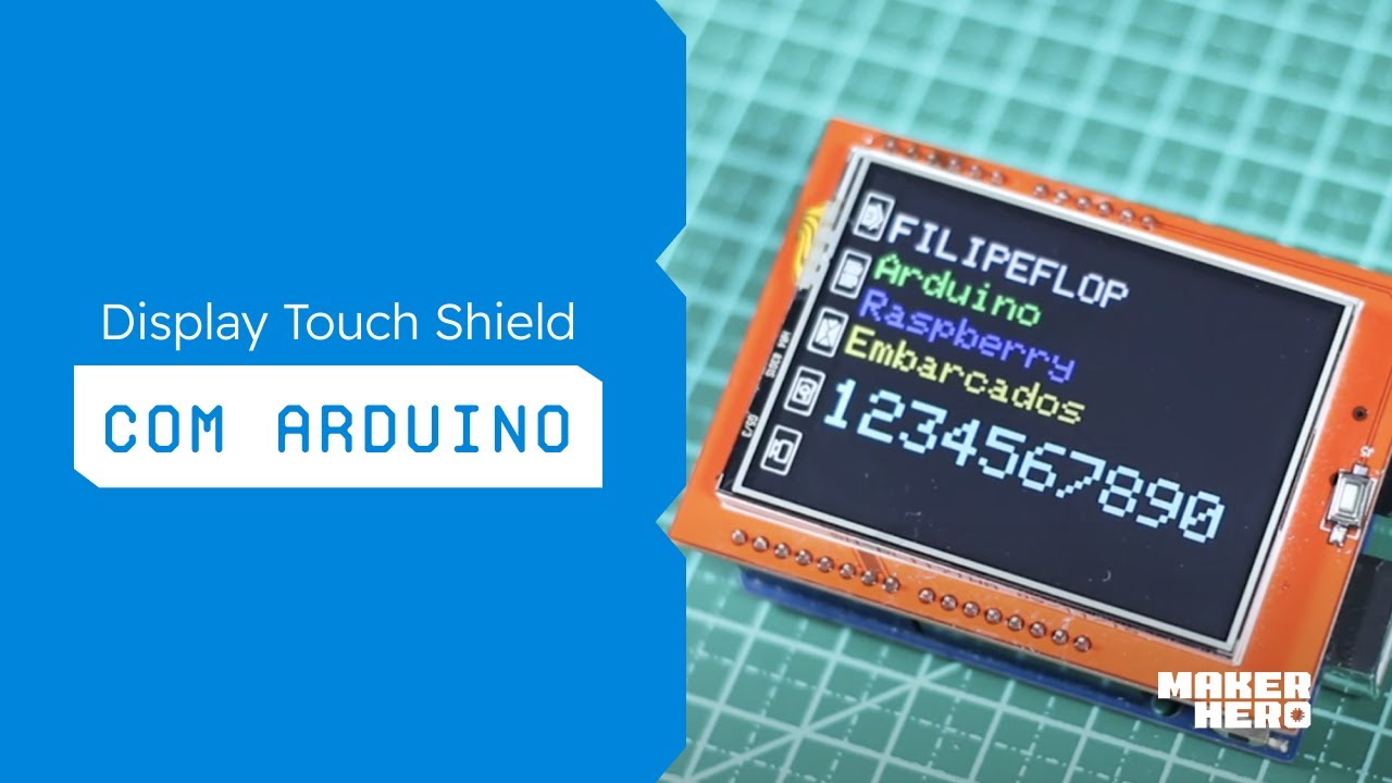 Display Touch Shield com Arduino