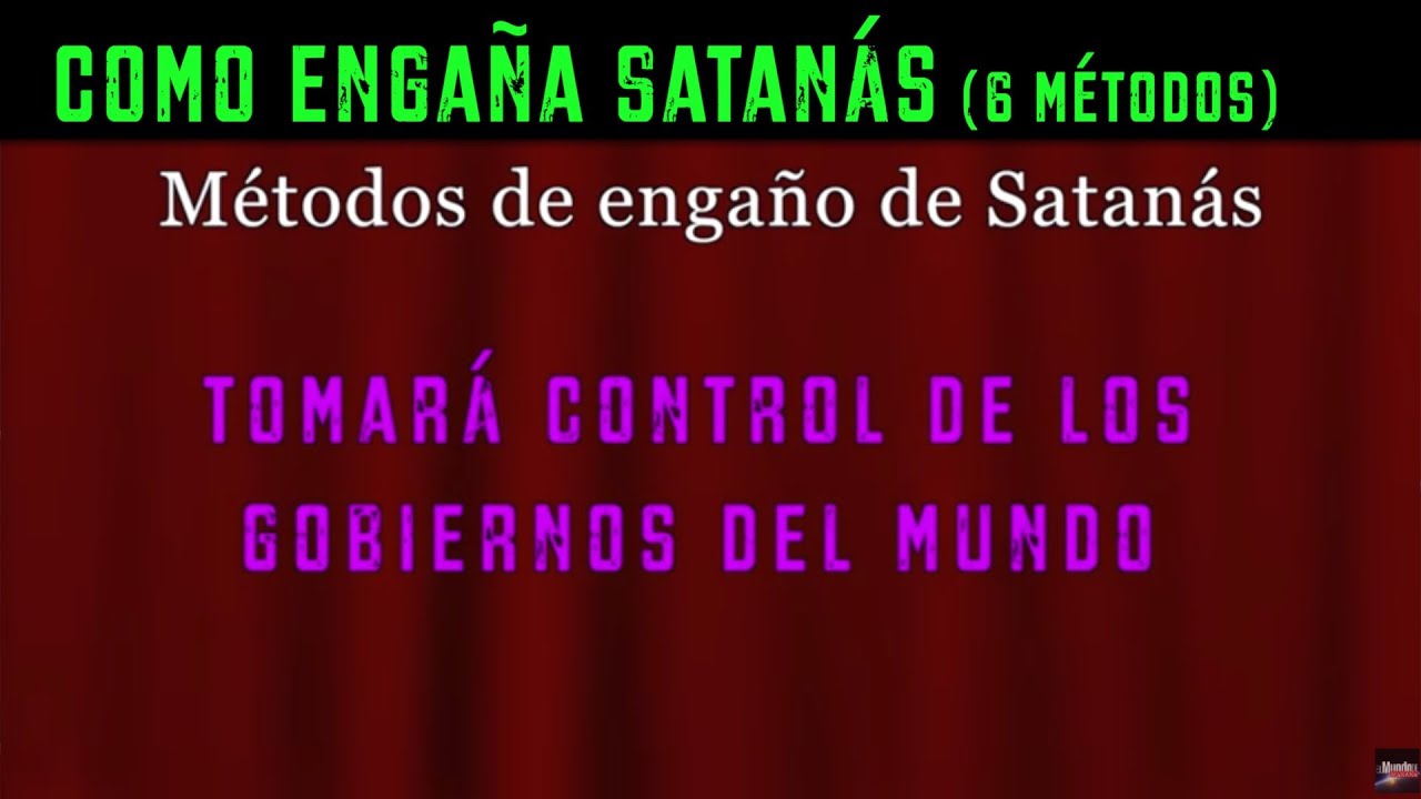 Como enga&ntilde;a Satan&aacute;s (6 m&eacute;todos)