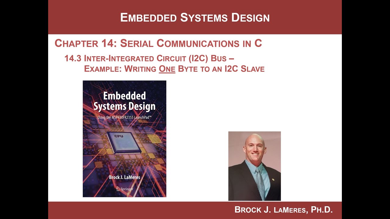 14.3(g) - Serial Communication on the MSP430: I2C - Writing One Byte to an I2C Slave