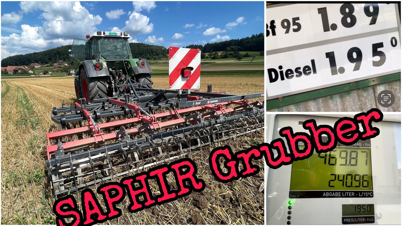 Saphir Grubber im Einsatz
