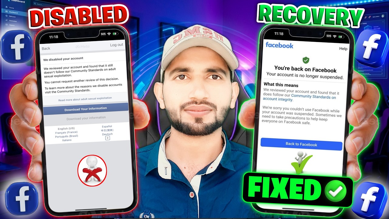 We Disabled Your Account Facebook Recovery 2026 | New Secret Appeal Method ✅