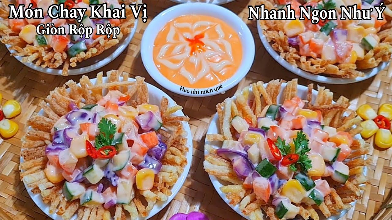 Chỉ Cần 15 Phút Có Ngay Món Khai Vị Thơm Ngon Giòn Rộp Rộp