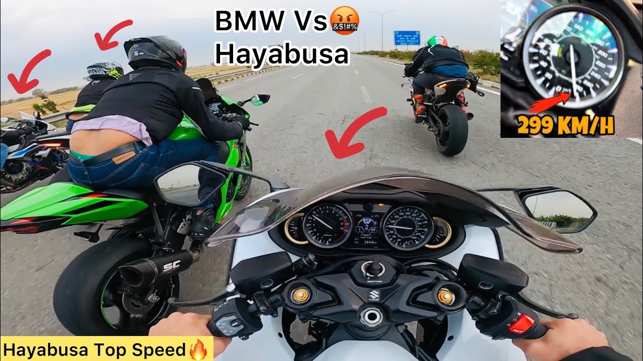 Hayabusa 300 lgadi🥵BMW Vs Hayabusa