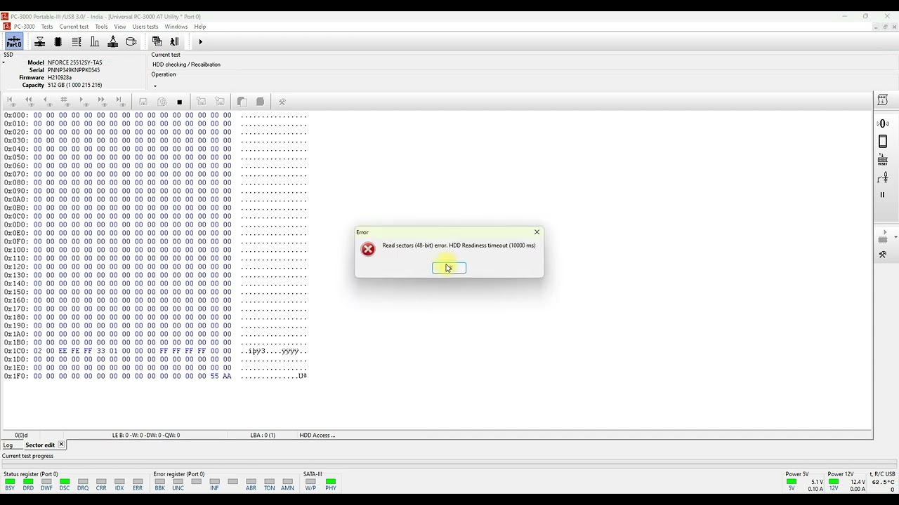 Maxio MCU based SSD Recovery -- IS recovery possible