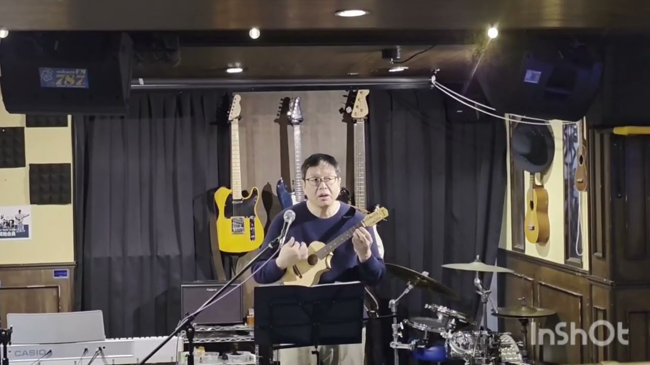 今日までそして明日から　吉田拓郎さん　ウクレレカバー😊🎵