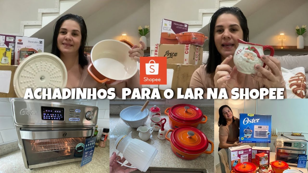 Comprinhas Incríveis para Transformar Sua Casa 🏠✨ Dicas Imperdíveis da Shopee!