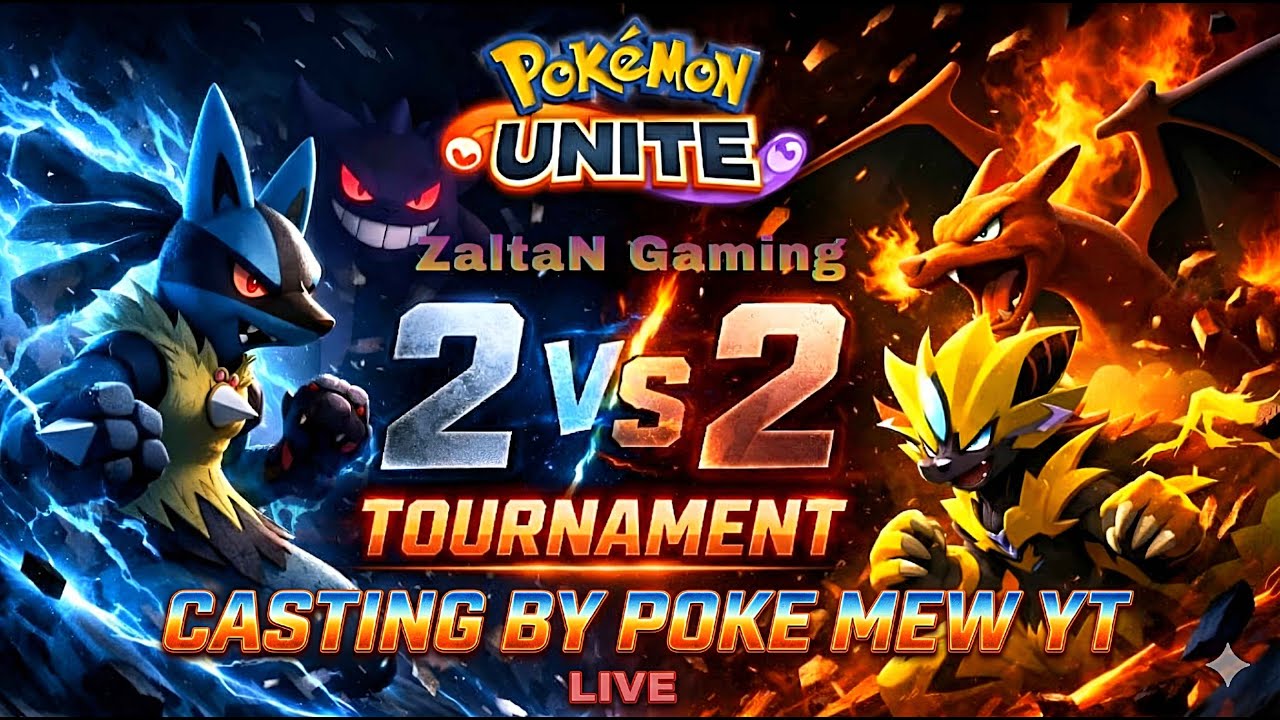 AEOS SYNERGY POKEMON UNITE DUO TOURNAMENT | DAY 2 | POKE MEW #pokemonunitelive