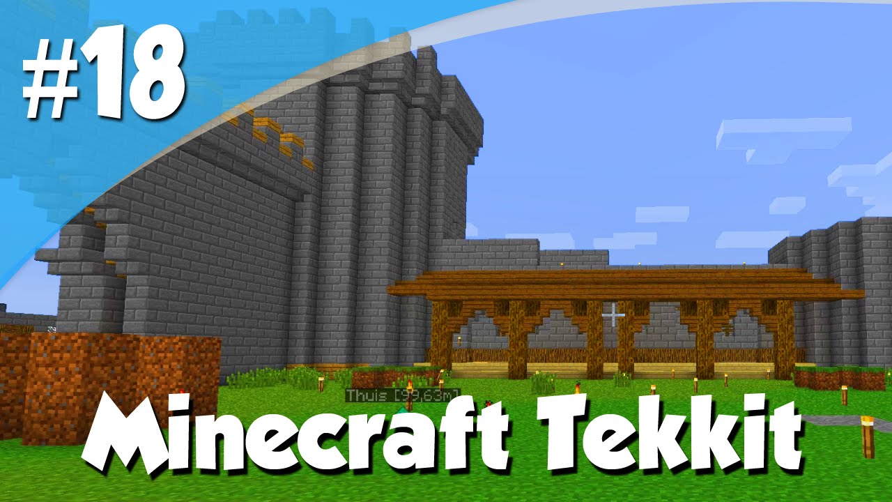 Minecraft Tekkit #18 - Alles Mooi maken!