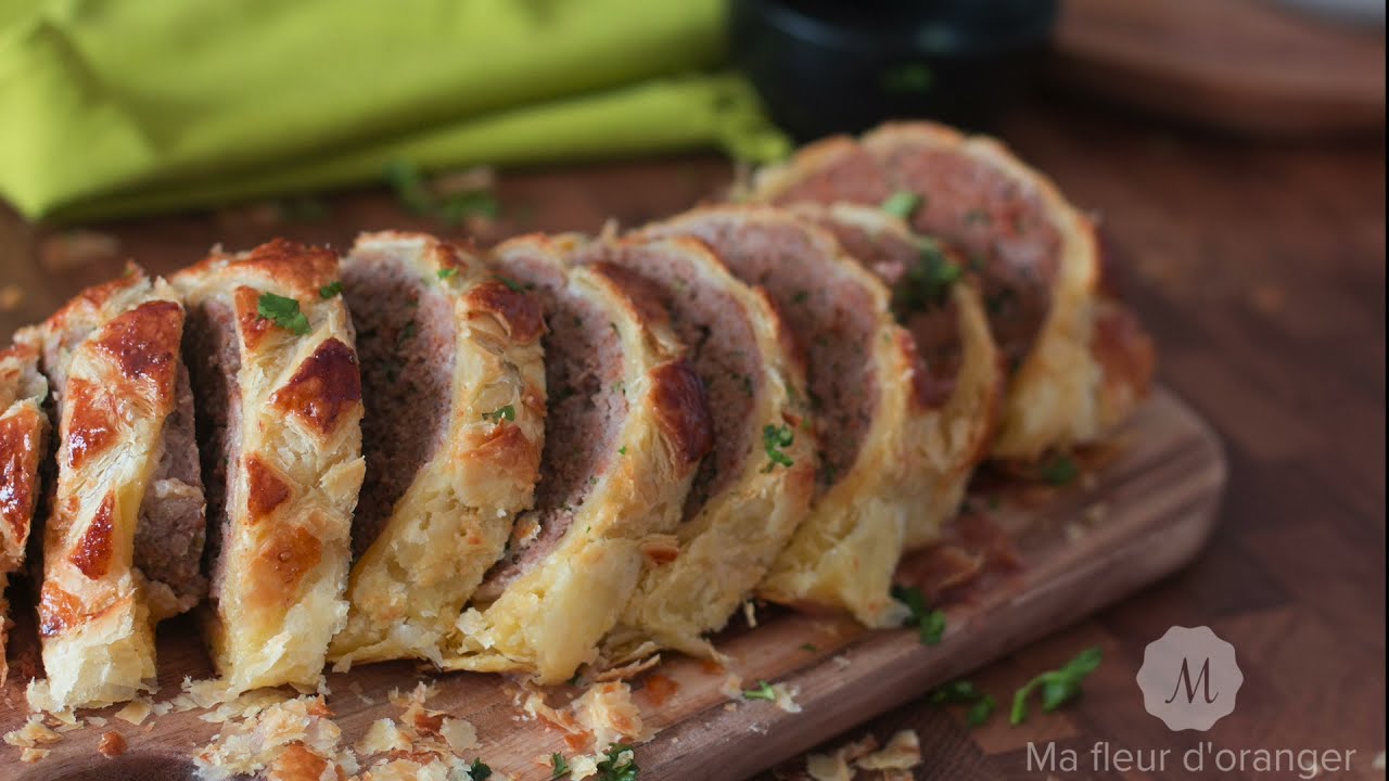 Pain de viande feuilleté