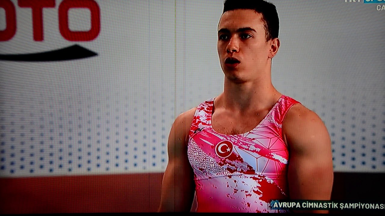 Ahmet Önder.Artistik Cimnastik Avrupa Şampiyonası Atlama Beygiri Final Serisi.13/12/2020. Mersin.