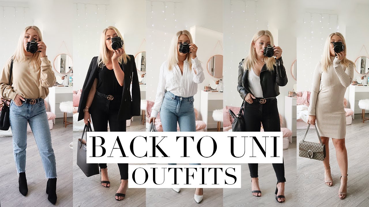 5 BACK TO SCHOOL OUTFIT IDEAS | Back To Law School/University 2018
