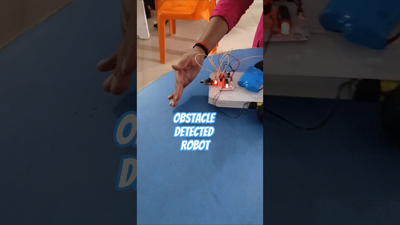 IR Sensor Robot Stops Automatically | Arduino Project | Obstacle Detection.
