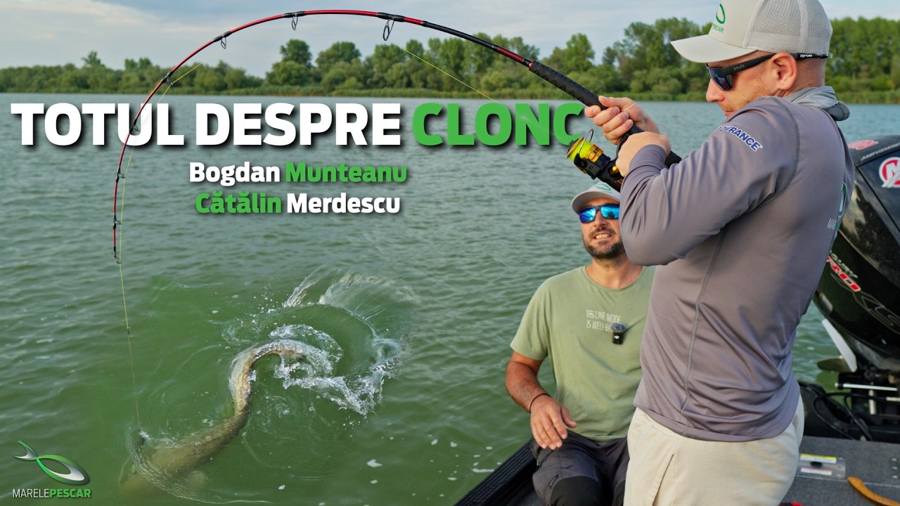 Pescuit la Clonc in Delta Dunarii cu Bogdan Munteanu si Catalin Merdescu | MarelePescar