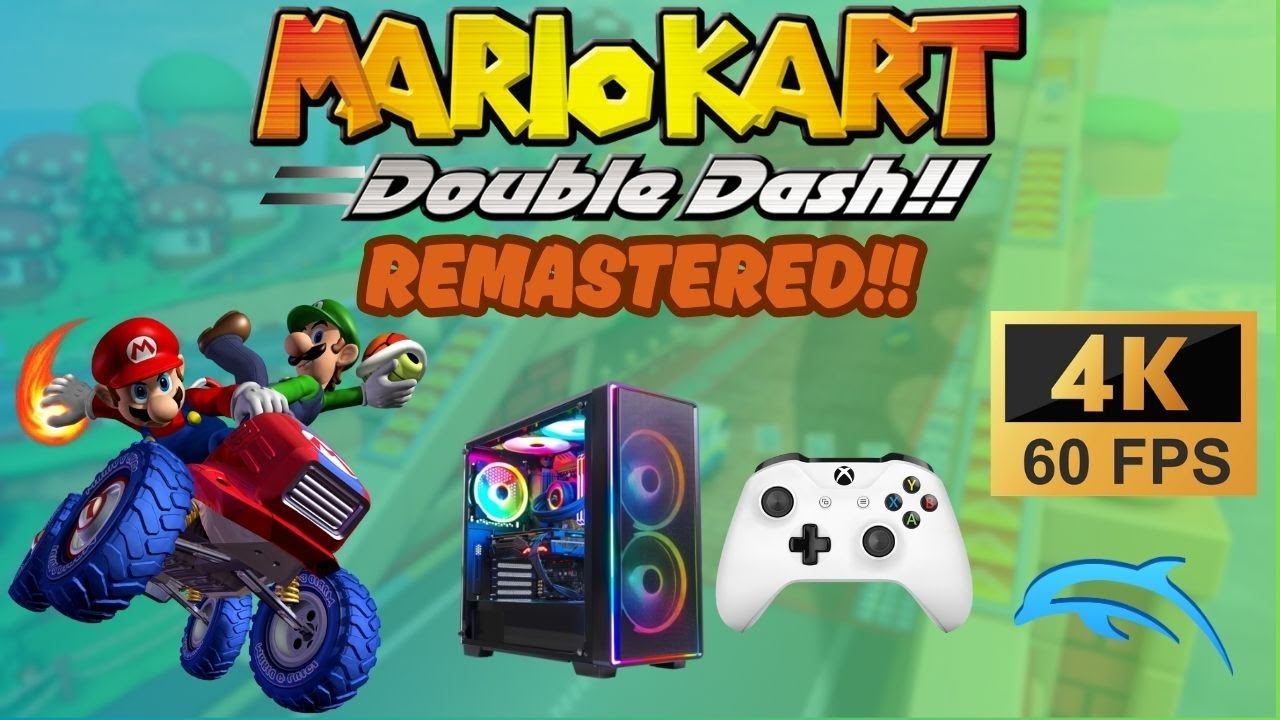 Make Mario Kart Double Dash!! Look Next-Gen on PC | 4K Dolphin Setup