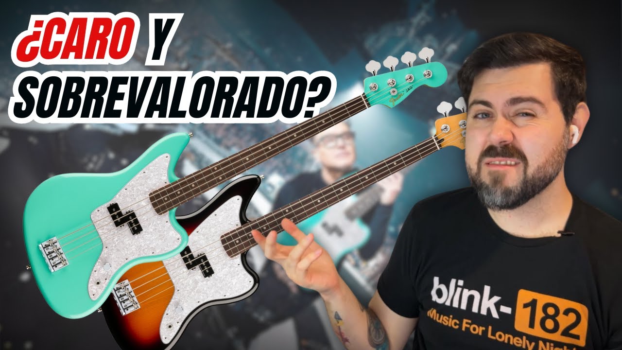 ¿Otro Fender SOBREVALORADO? Mark Hoppus Jaguar Signature Bass