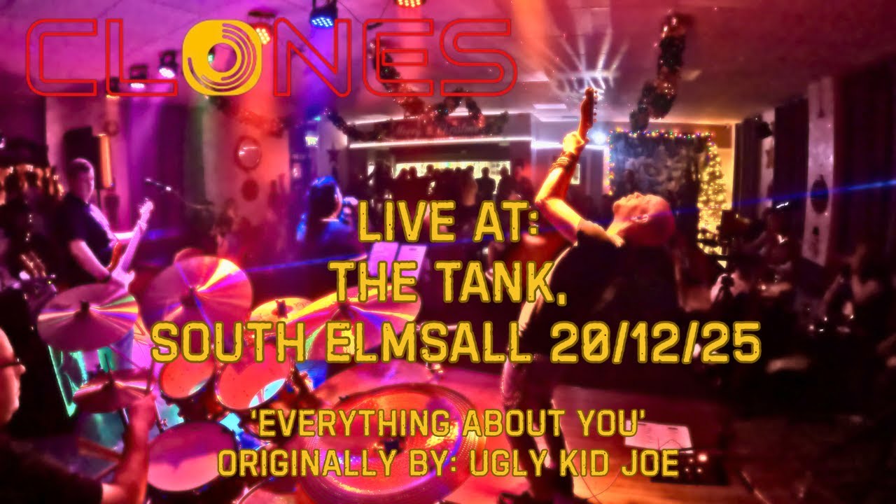 CLONES – Everything About You (Ugly Kid Joe Cover) | 90s Rock Anthem Live 🤘