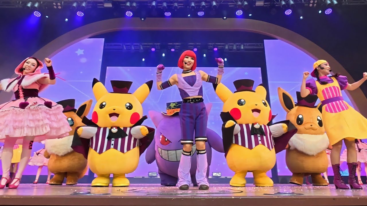 [4K] 2025.09.25 롯데월드 포켓몬 월드 어드벤처 : 고스트 파티 - Pokemon World Adventure : Ghost Party, Lotte World