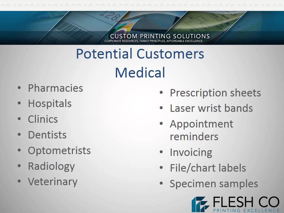 Flesh Co Integrated Labels video slide presentation