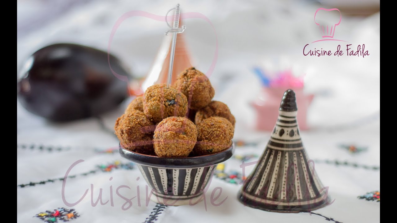 Croquettes d'Aubergine كروكيت بالباذنجان